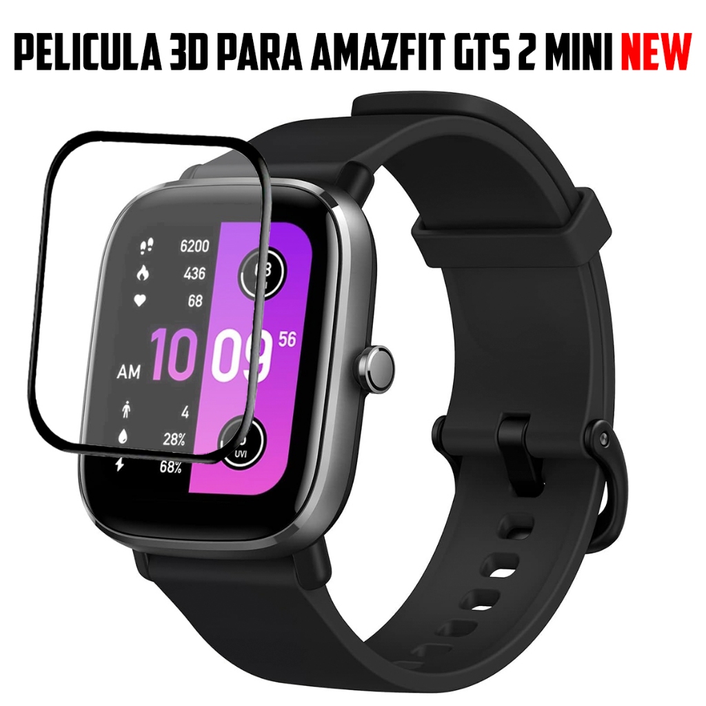Película 3d Proteção Tela Para Smartwatch Amazfit Gts 2 Mini New A2018 em PMMA