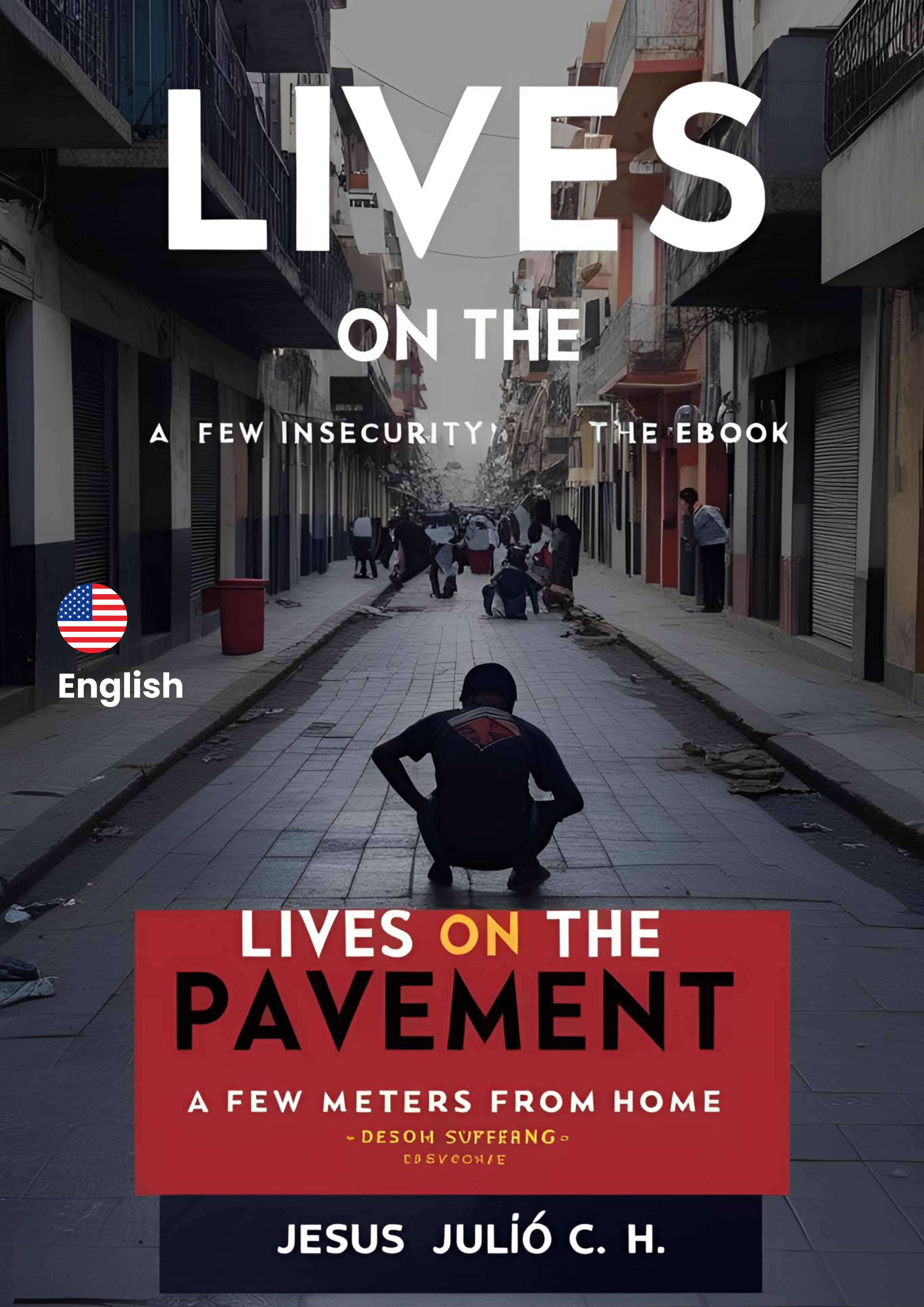 LIVES ON THE PAVEMENT: A few meters from home