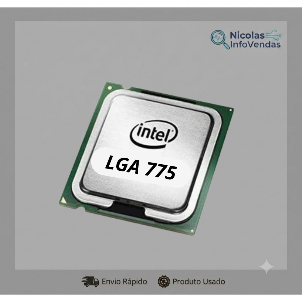 Processador Intel Socket LGA 775 Várias Opções Pentium Dual Core / Pentium 4 / Celeron Testado PC Antigo Reposição