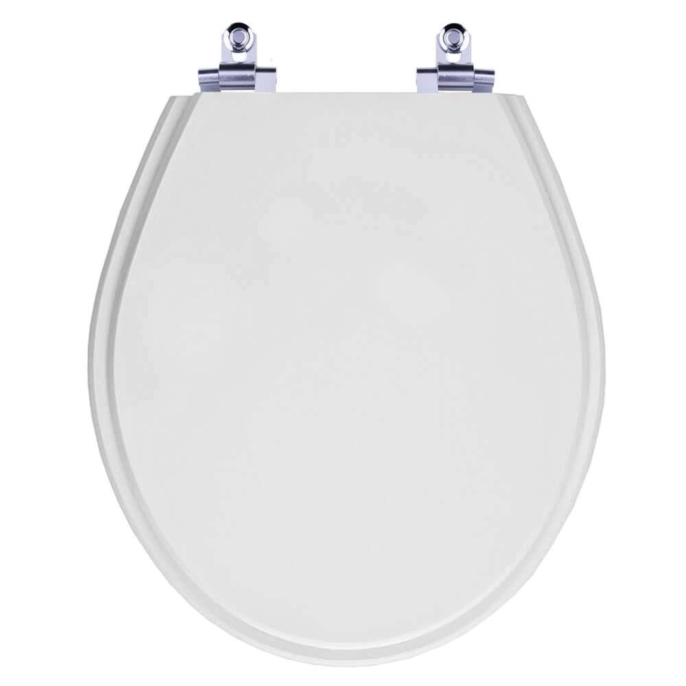 Assento Sanitário Laqueado Soft Close Carina Sterling Silver (Cinza Claro) para vaso Ideal Standard