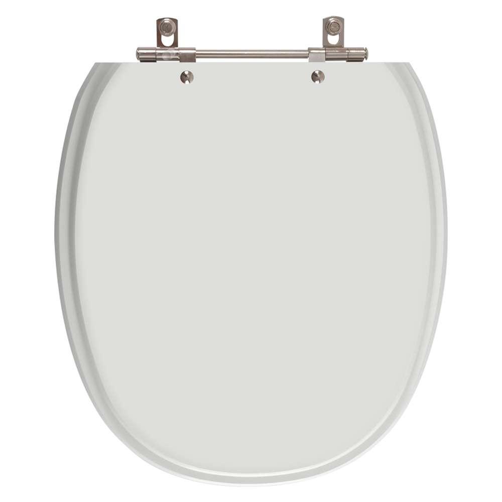 Assento Sanitário Ascot Sterling Silver (Cinza Claro) para vaso Ideal Standard