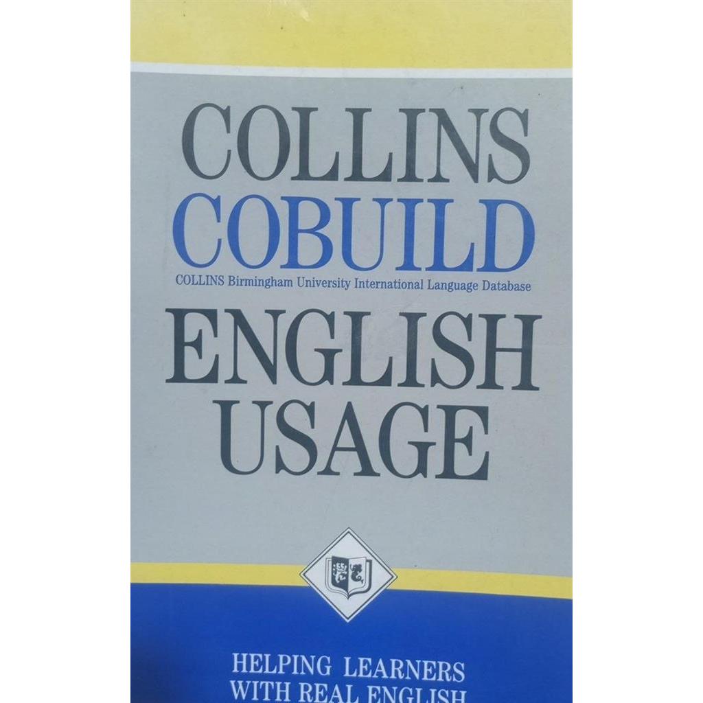 English Usage ( Collins Cobuild ) autor Collins Birmingham University Language Database