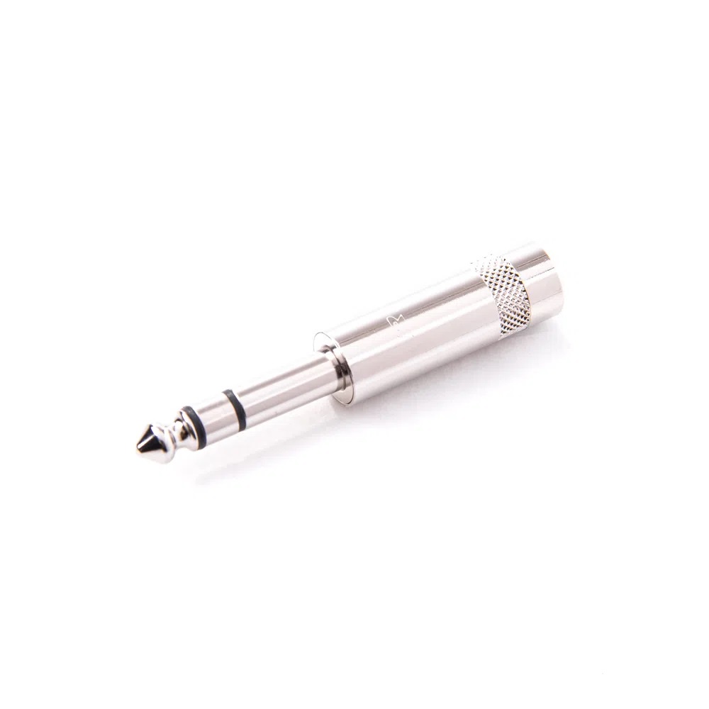 PLUG P10 STEREO NICKEL CABO 6MM NYS202 REAN