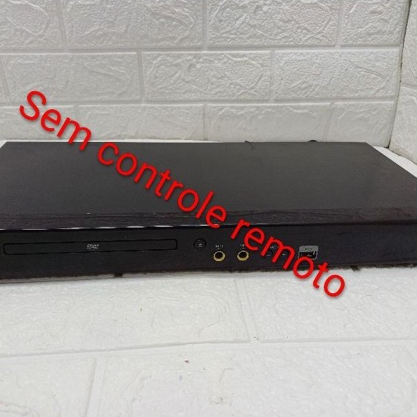 DVD player Karaoke USB DVD: 1080KR  ( sem controle )