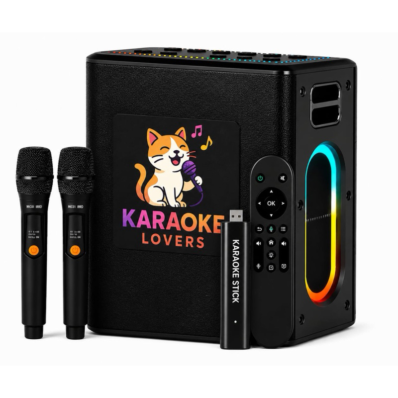 Karaoke  SmartSTICK Aparelho Com Pontuação Real E Fila De Espera