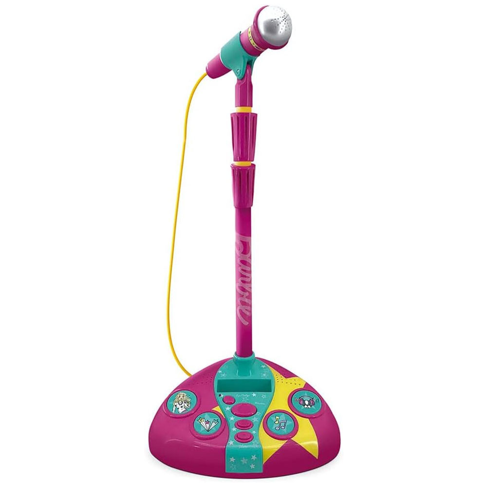 Barbie - Microfone Karaokê Fabuloso C Função MP3 Player