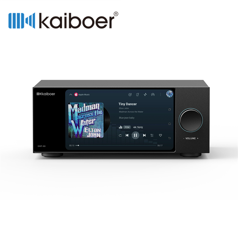 Kaiboer DMP-K8 Reprodutor de Música Digital HiFi | CD Player, Network Streamer, DAC, Tela Touch Full HD de 7,8