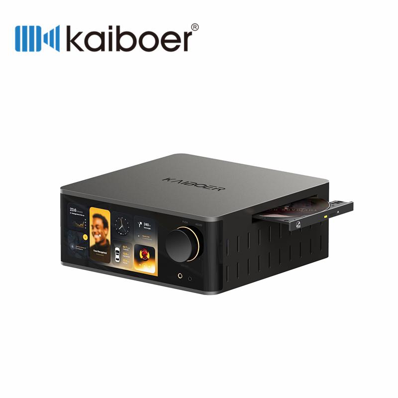 ZIIZOO AIO200 HiFi Music Player Integrado | Streamer, DAC, Reprodutor e Ripador de CD, Amplificador de Fones de Ouvido