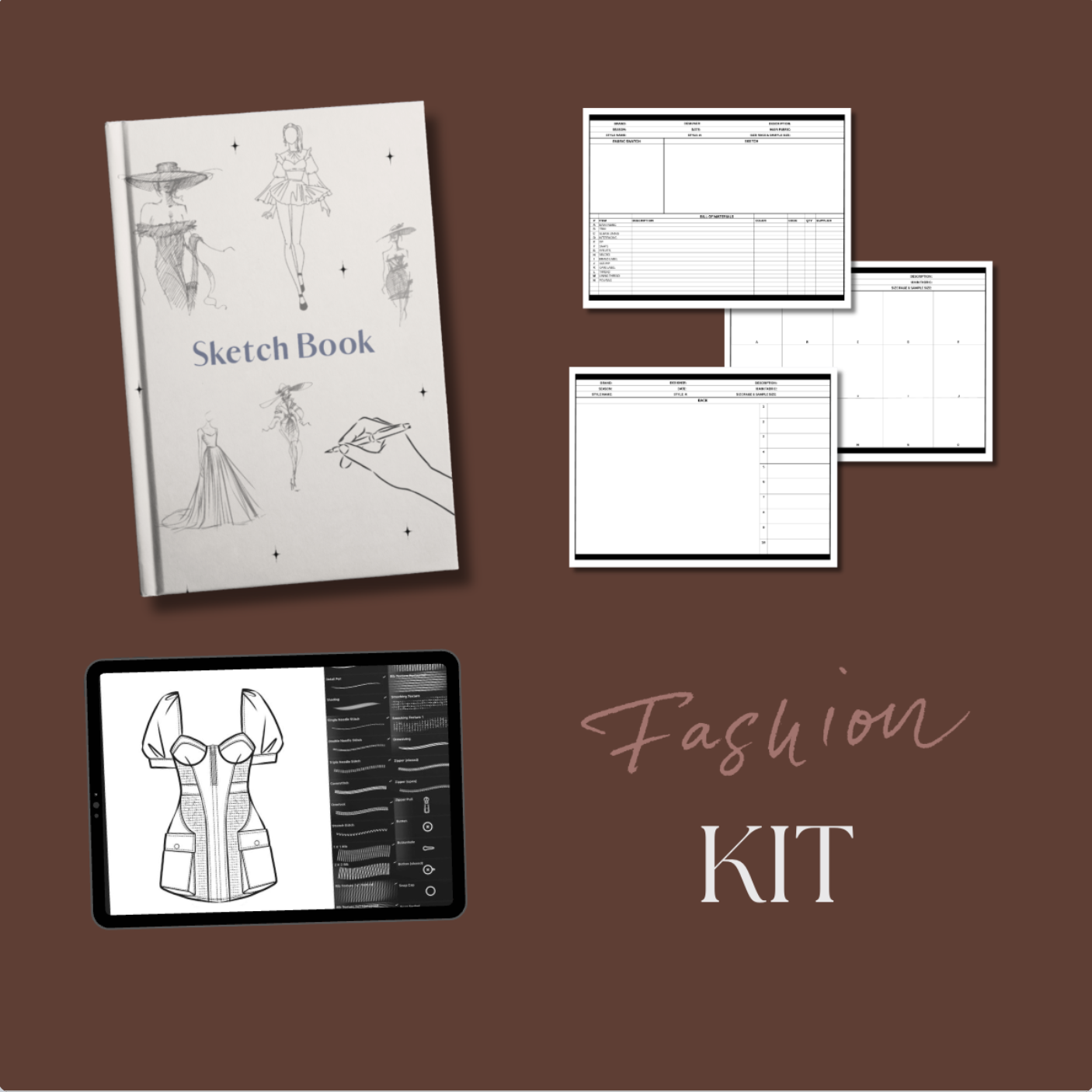 Fashion designer toolkit