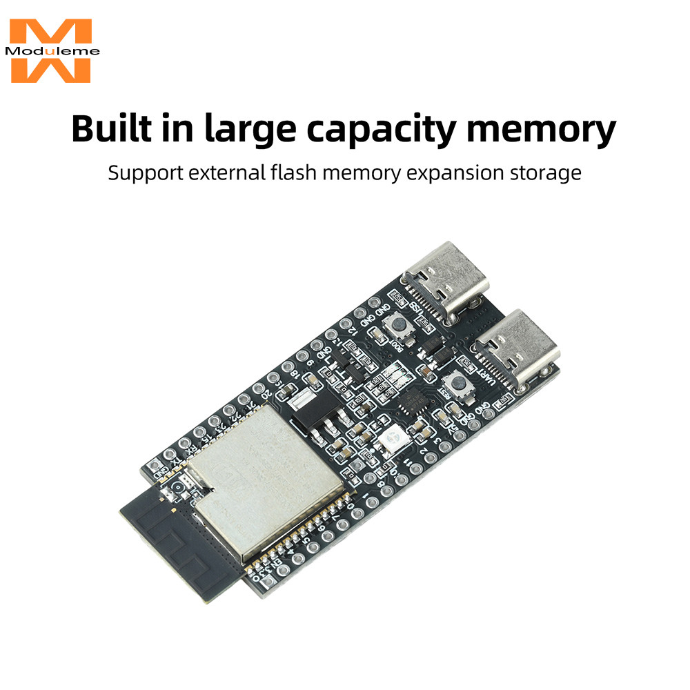ESPC6-32-N4 WiFi Bluetooth Placa De Desenvolvimento Central CH343 Driver Dual Type C Interface