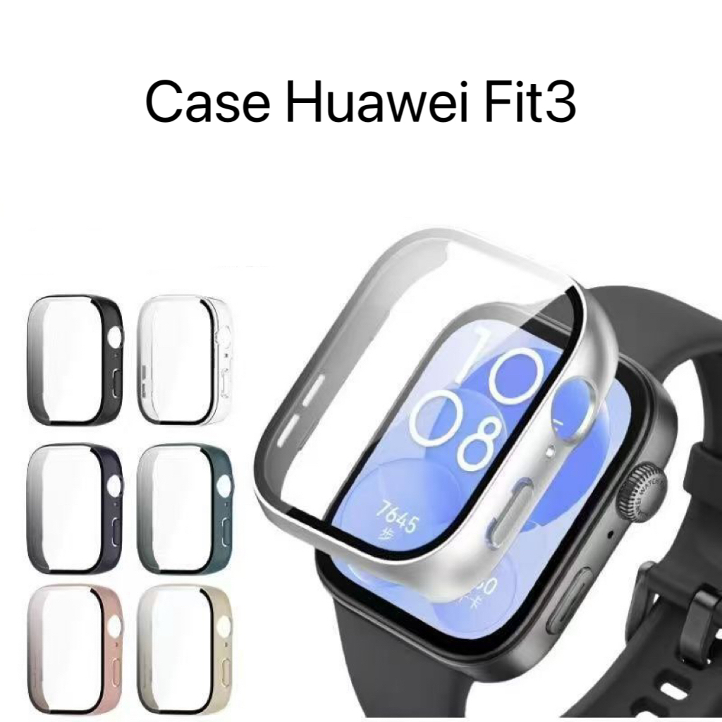 Capa Case Com Proteção Na Tela Compatível Com Huawei Watch Fit 3
