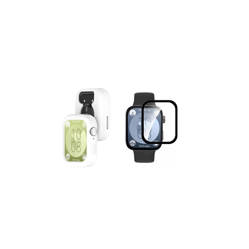 Capa Case + Película Protetora Para Huawei Watch Fit 3