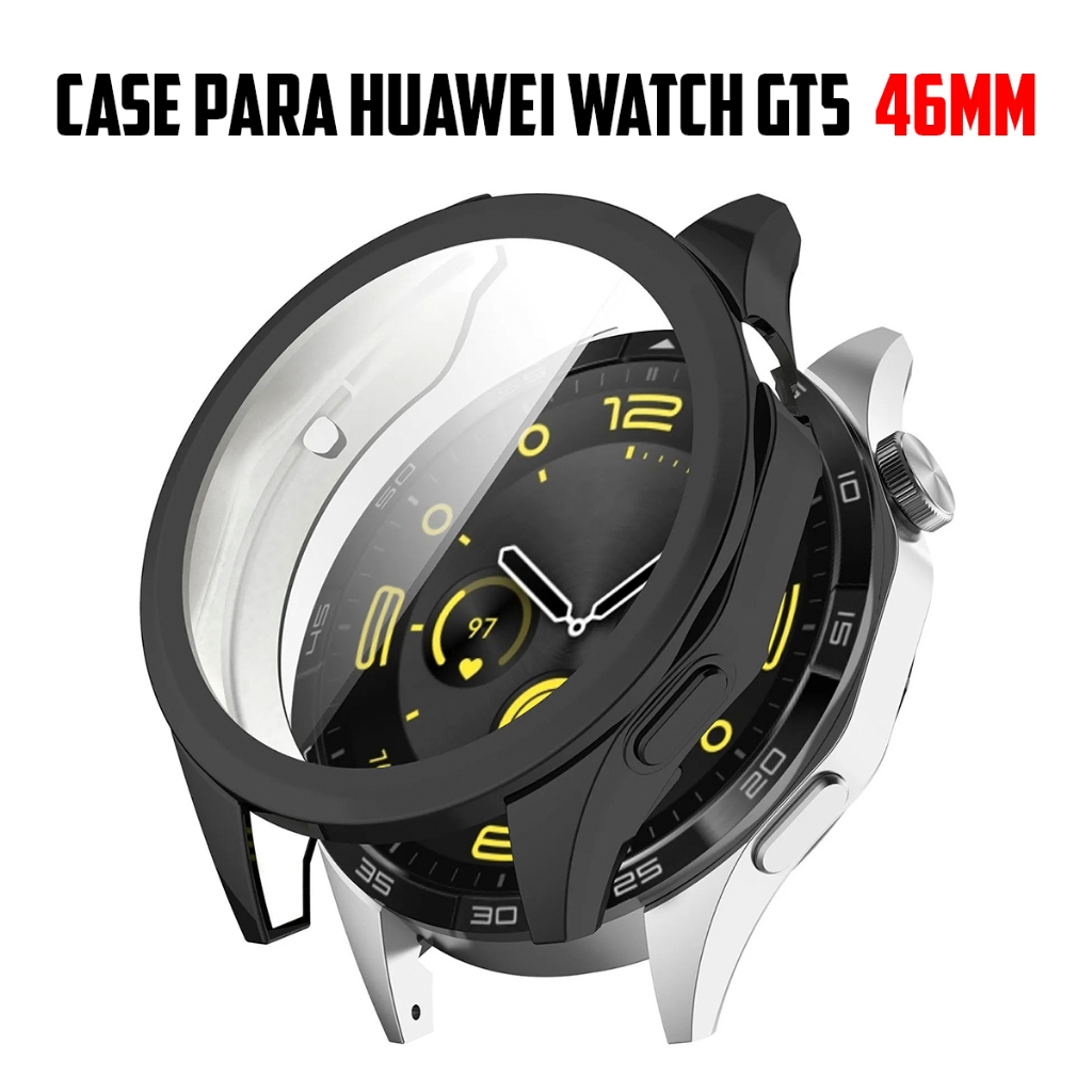 Capa Case Cover Silicone Compativel Com Huawei Watch Gt5 46mm Tpu Proteção