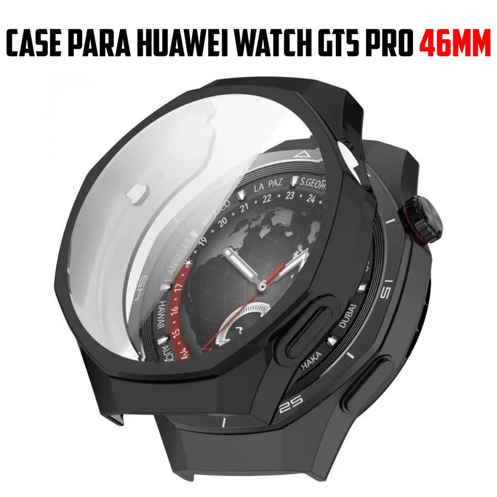 Capa Case Cover Silicone Compativel Com Huawei Watch Gt5 PRO 46mm Tpu Proteção