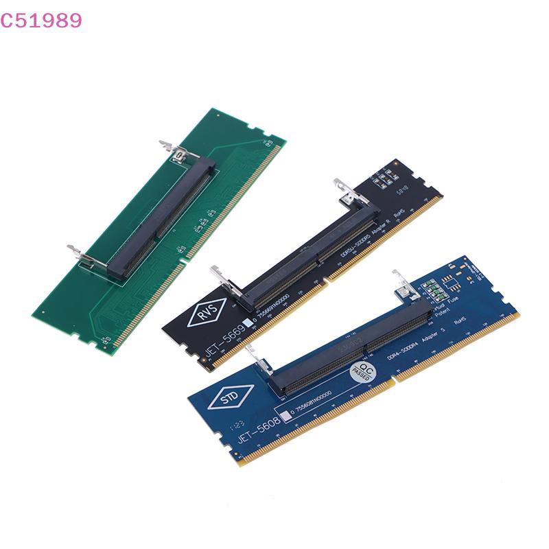 [kaan] DDR3 DDR4 DDR5 Laptop SO-DIMM Para Desktop Adaptador Conversor De Placa Memória RAM Conector BR