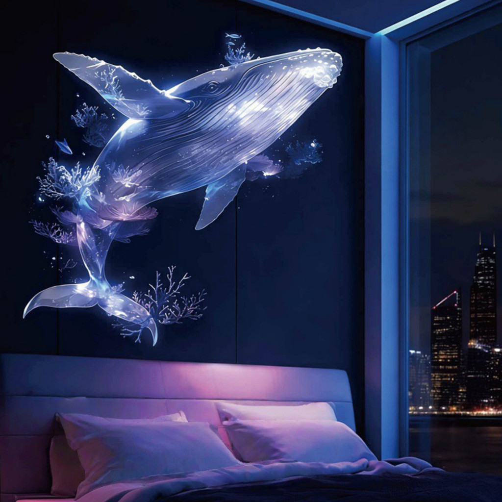 Star Projector Lamp 2-in-1 Night Light with Auto Motion Dawn Sensor Vibrant Aurora Northern Lights for Bedroom Car Kids