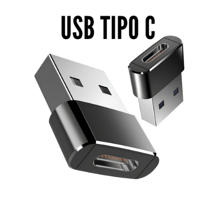 🔌 Adaptador Tipo C para USB 3.0 – 5Gbps 🚀 Transferência Rápida & Carga ⚡
