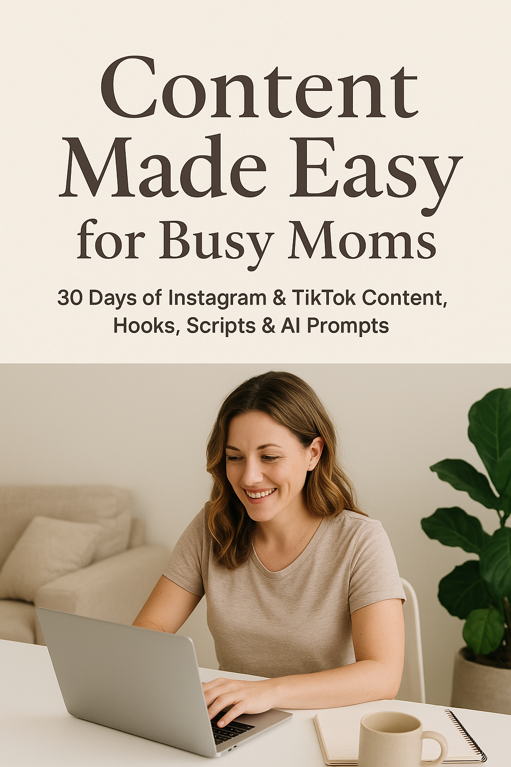 Mompreneur's Social Media Toolkit: 30 Days of Content in Minutes