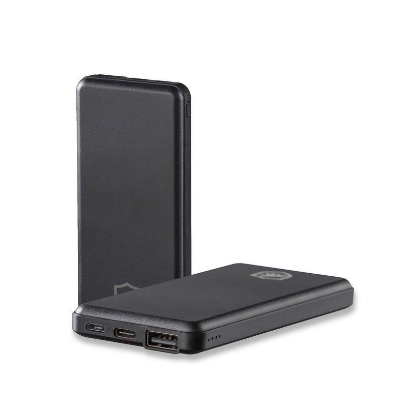 Gshield Carregador Portátil Power Bank Powerfit 5.000mAh com 1 saída USB 2.4A + 1 USB C e Led Indicador de Bateria