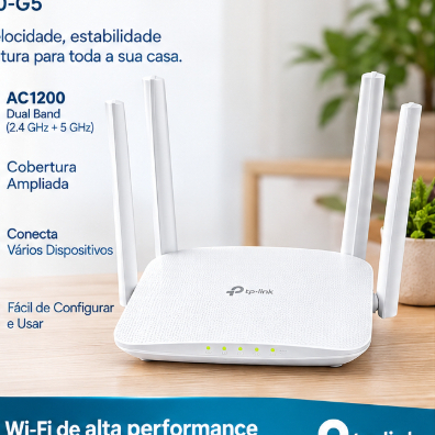 Roteador Tp-link Wireless Ac1200 Dual Band - Ec220-g5