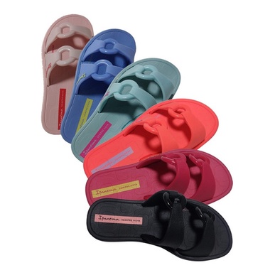 Chinelo Sandalia Feminino Infantil Slide Ella Macio Bold Solar Clip Link Lançamento Ipanema