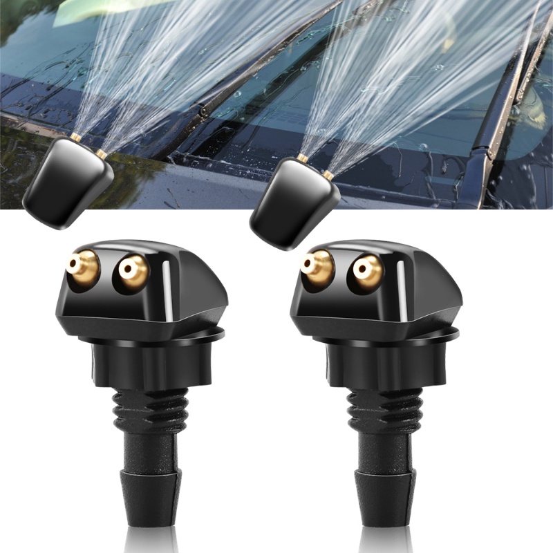 2Pcs Universal Car Carro Substituível Bocal Do Limpador De Pára-Brisas Portátil Regulável Pulverizador De Água Para Acessórios Auto