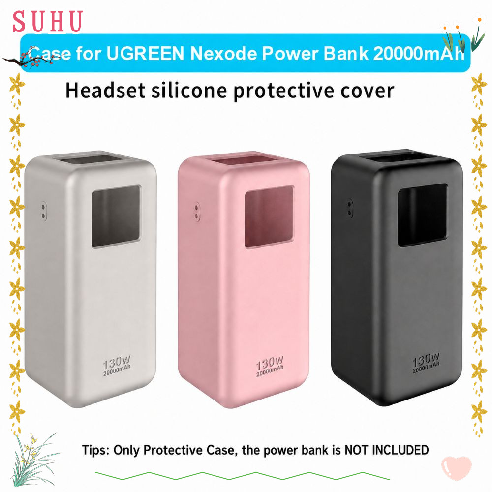 Protetor , À Prova De Choque Com Alça De Silicone , Macio Para Banco De Potência UGREEN Nexode 20000mAh 130W
