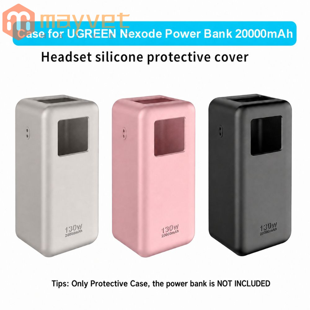 Silicone , À Prova De Choque Com Alça Protetora , Macio Para Banco De Potência UGREEN Nexode 20000mAh 130W