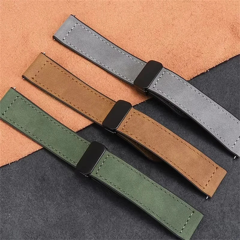 Pulseira de Silicone para Relógio Xiaomi S4 S3 S2 S1 Pro Active 20mm 22mm, Pulseira Magnética Esportiva de Silicone para