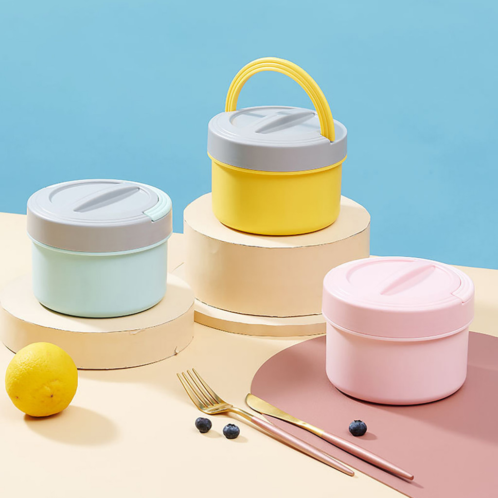 800ml/1200ml Stainless Steel Insulated Lunch Box 2-tier Leakproof Food Container with Silicone Seal – Perfect for Work