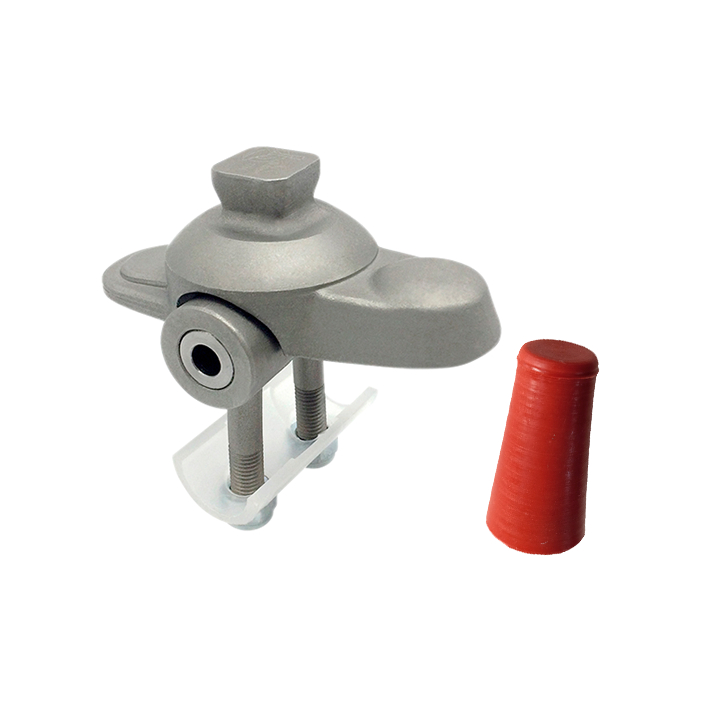 Adaptador Para Pé Articulado Grande 26-30 Em Aço