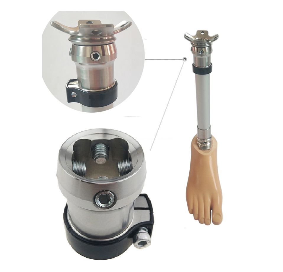 Abraçadeira Para Tubo Prótese Trantibial E Protese De Perna Transfemural, Suporte Para Tubo, Adaptador Tubular Reto Com Braçadeira