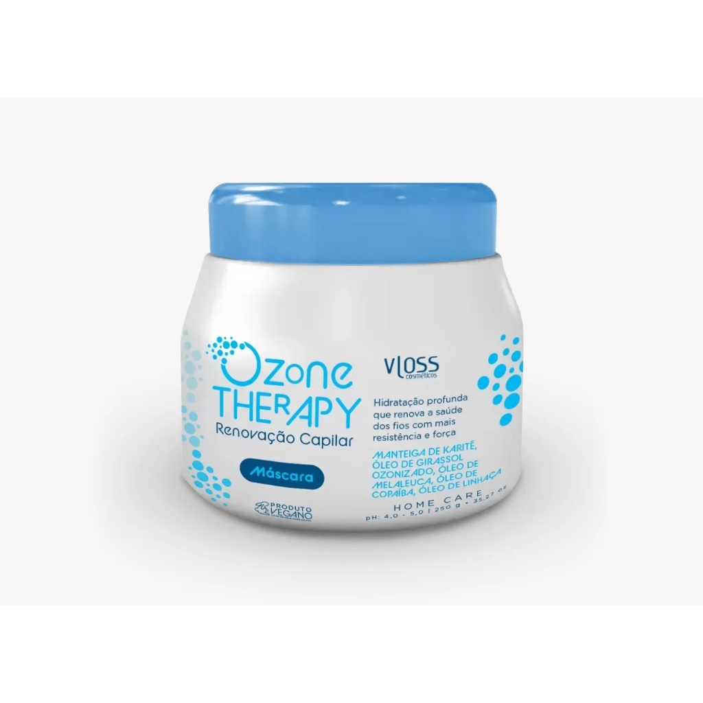 Vloss Máscara Ozone Therapy Home Care 250gr