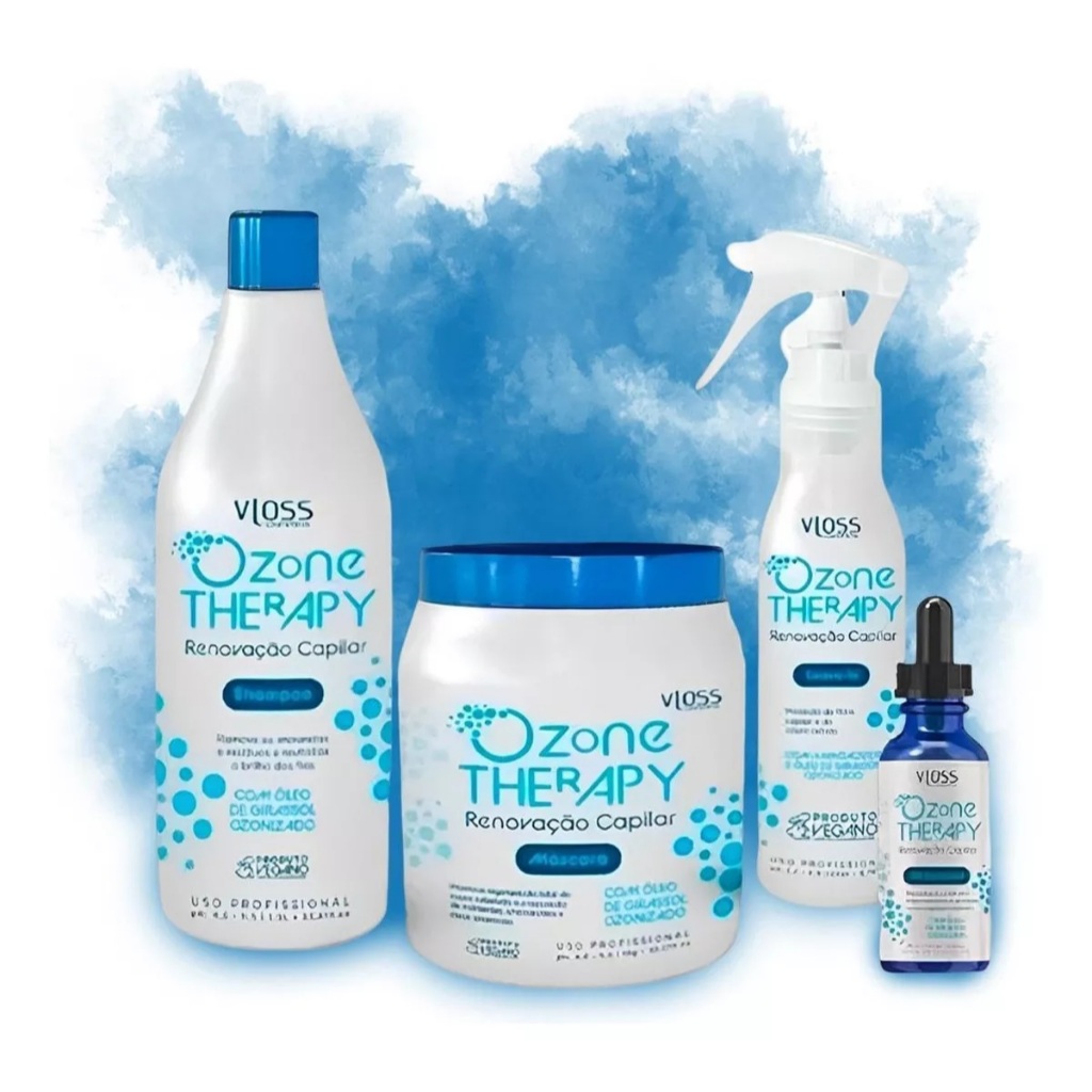 Kit Ozone Therapy, Tratamento Intensivo Contra Queda vloss