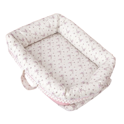 Ninho Bercinho Redutor Luxo Pérola Rose para Bebe