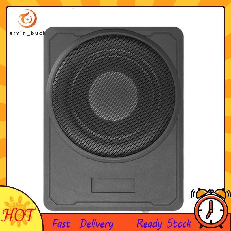 Para 12V 10in Powered Speaker Car Subwoofer 800W Carcaça De Desempenho Estável Caminhão Barco Marinho
