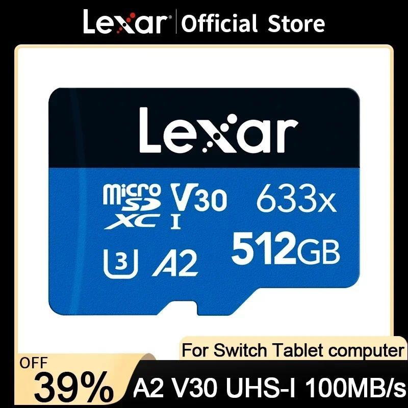 Lexar Cartão Micro SD Novo Original 128GB 32GB 64GB 256GB 512GB De Memória A1 A2 Class10 TF Flash Para Drone Esporte Fil