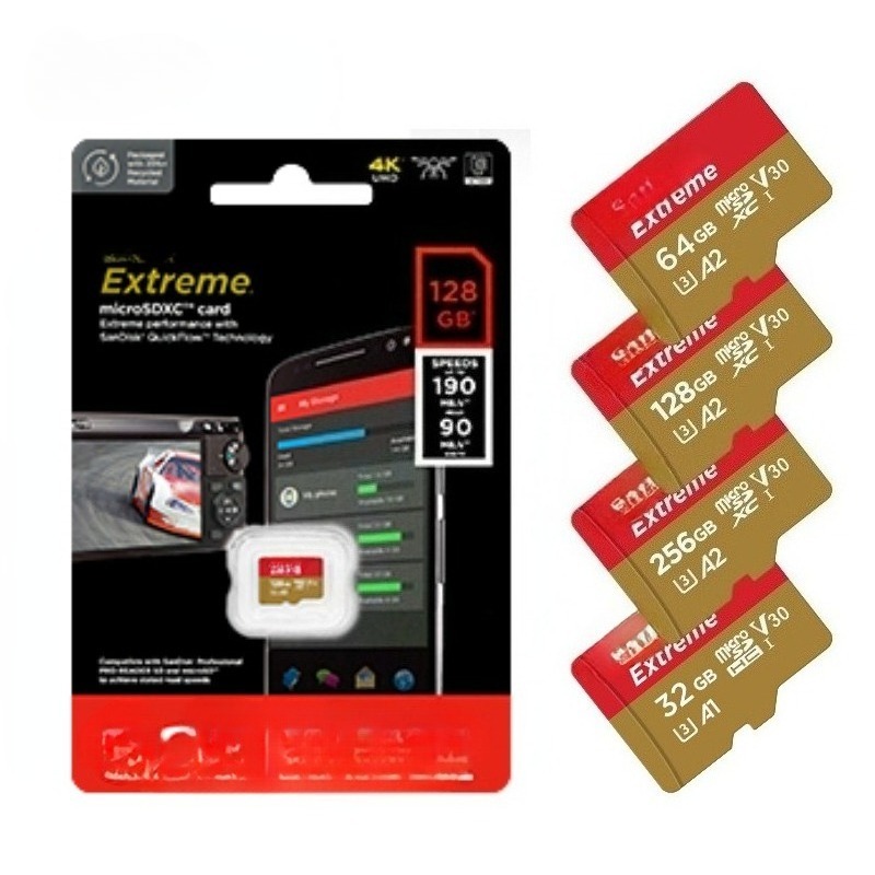 Cartão TF SD 1024GB 1TB 512GB 256GB 128GB 64GB 32GB 16GB 8GB Extremo Class10 UHS-1 Flash De Memória Micro