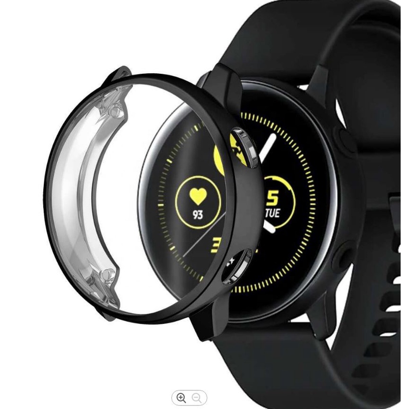 Capa Protetora 360 de Acrílico e Vidro para Galaxy Watch Active 2 - 40mm / 44mm