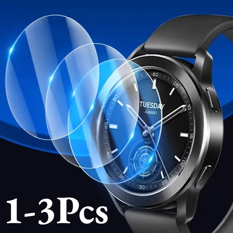 1-3 Pcs Vidro Temperado Ultra Transparente Para Samsung Gear Galaxy Watch Active Classic S2 S3 4 40mm 42mm 44mm Fácil De