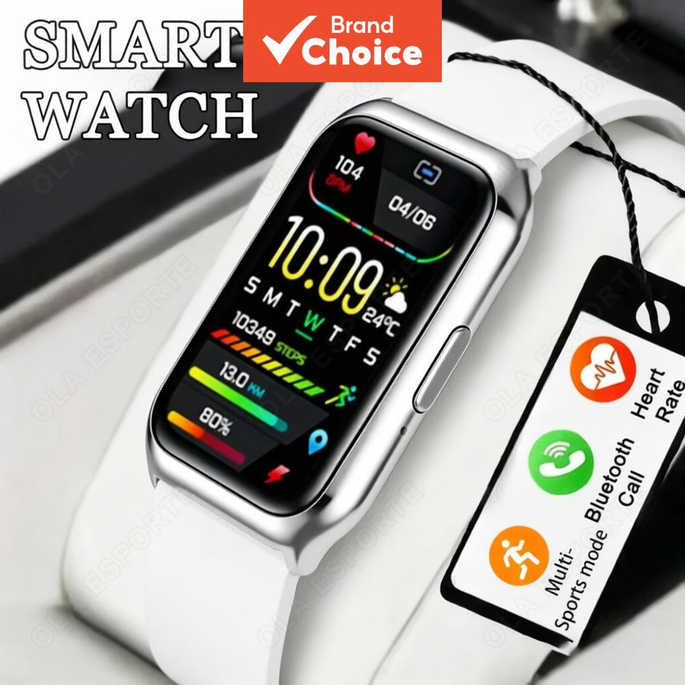 Novo Para Android IOS Smart Bracelet Feminino Relógio Smartwatch Masculino Com Monitor De Frequência Cardíaca, Oxigênio
