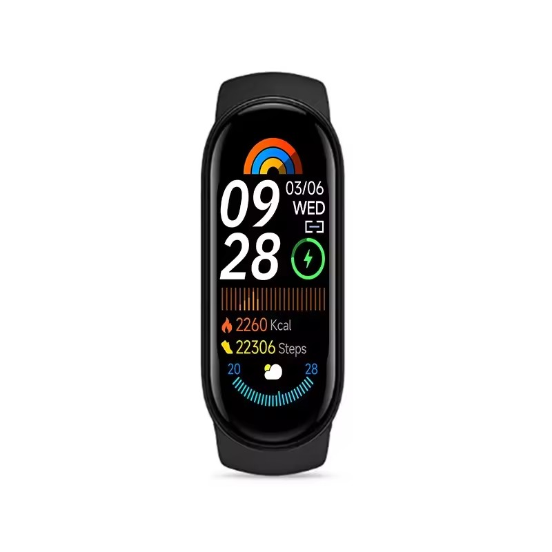Para Xiaomi M9 Smart Bracelet, um pedômetro esportivo com monitoramento de frequência cardíaca, oxigênio no sangue,