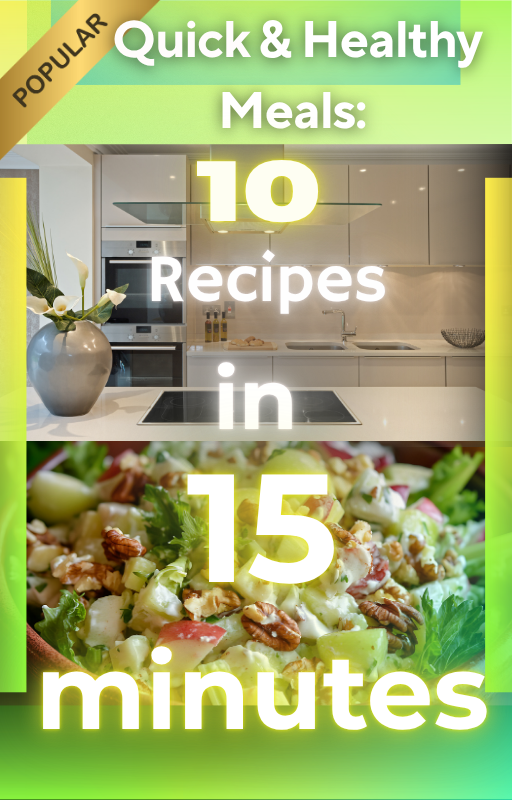 Quick & Healthy Meals: 10 Recipes in 15 Minutes