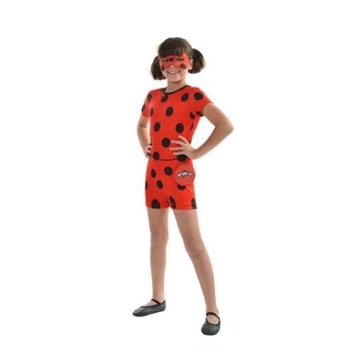 Fantasia Infantil Lady Bug Curta