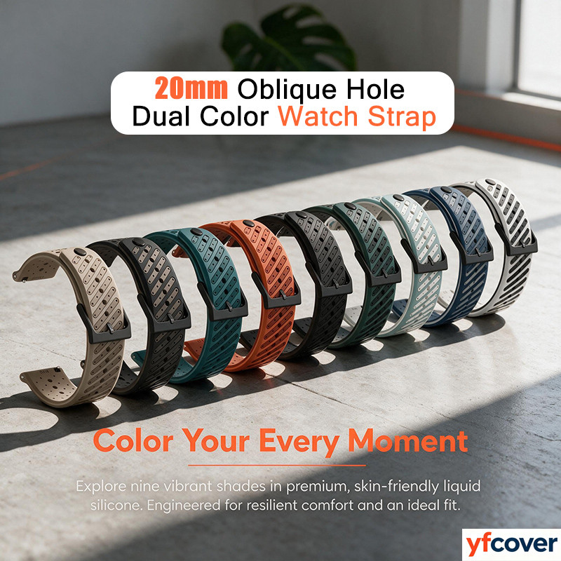 [Somente Pulseira] De Relógio Esportivo De Silicone De 20 Mm Para Ticwatch GTH E3 E (Express) Classic C2 Active 2 Substi