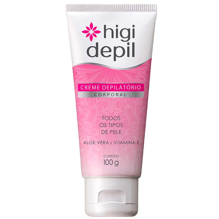 Higi Creme Depilatório Facial Higi Depil 50 g Rosto Buço - Higi Mulher