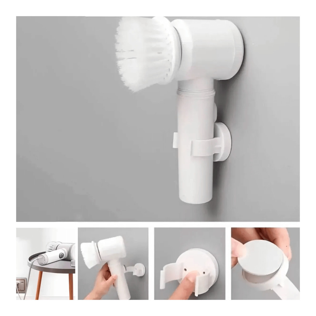 Escova Elétrica B-MAX 7 em 1 — Limpeza Profunda de Utensilios