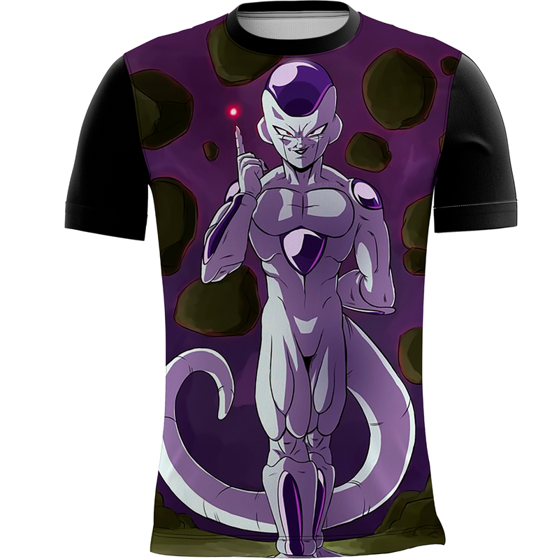 Camiseta Personalizada Estampa Digital Dragon Ball Freeza6_x000D_