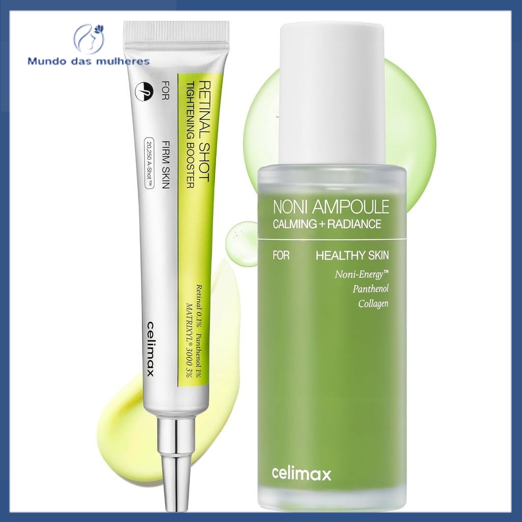 Celimax The Vita A Retinal Shot Tightening Booster 15ml + The Real Noni Energy Ampoule 50ml