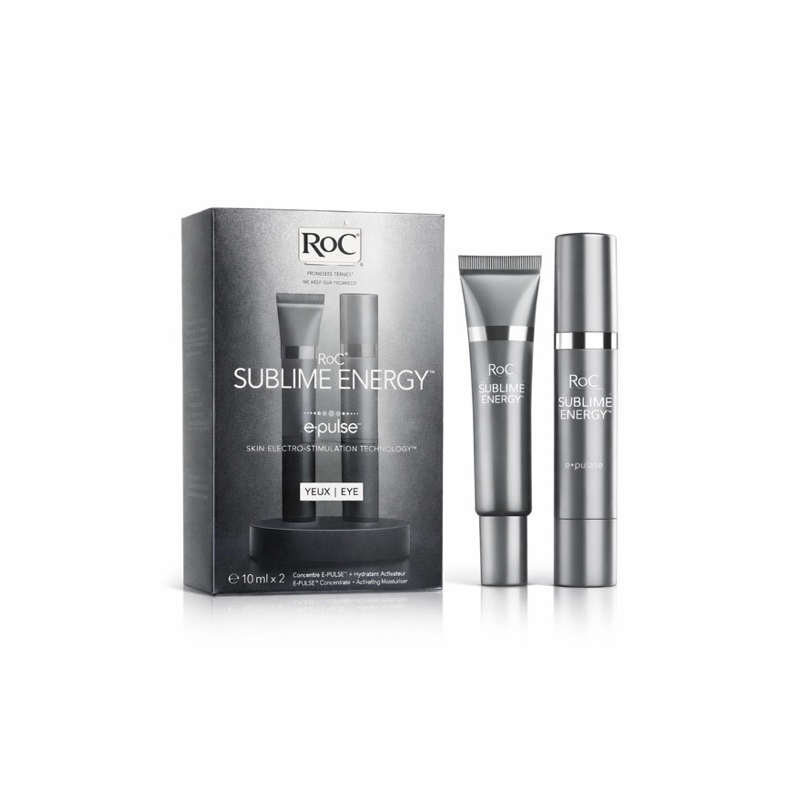 RoC Sublime Energy E-Pulse Anti-Idade | Reduz Rugas, Olheiras e Bolsas | Efeito Lifting Imediato